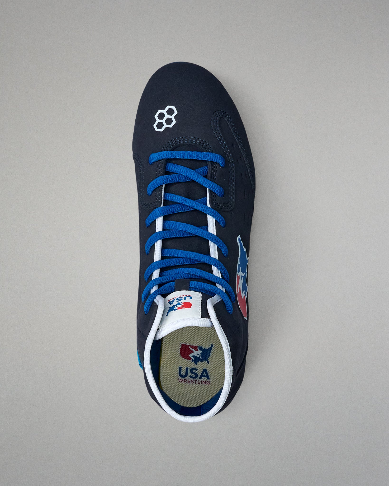 USA Wrestling International Adult Wrestling Shoes - USA Black | RUDIS