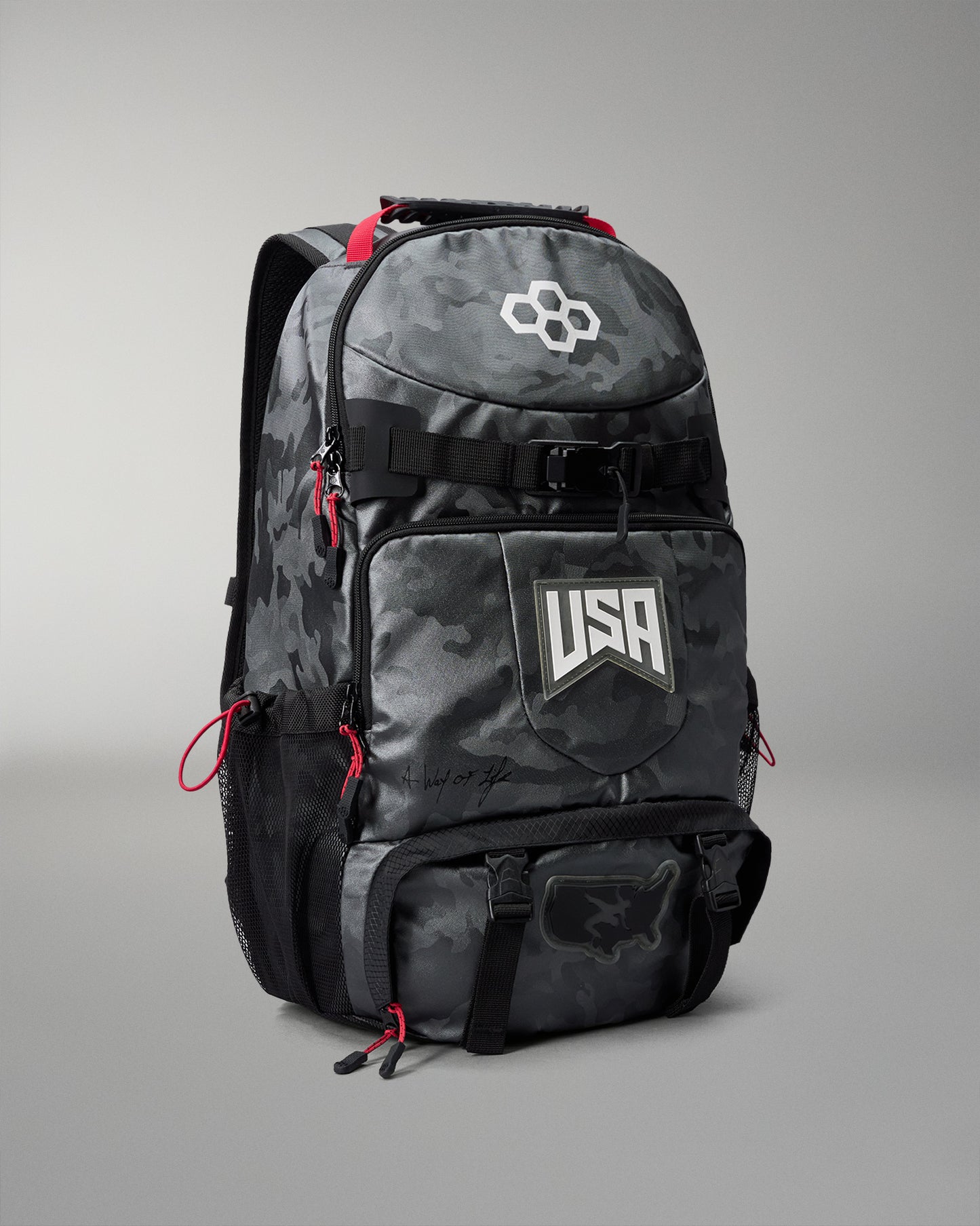 USA Wrestling Genesis Gearpack III - Gray Camo