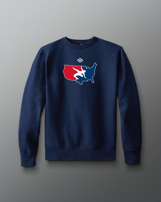 VIK - USAW Logo Comfort Fleece Crewneck