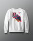 USA Wrestling Block Comfort Fleece Crewneck