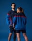 Pull ras du cou colorblock USA Wrestling