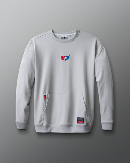 USA Wrestling Luxe Terry Crewneck