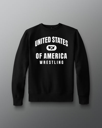 United States of America Wrestling Comfort Fleece Crewneck