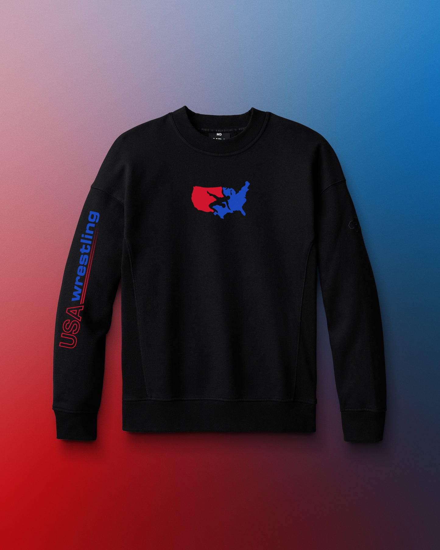 USA Wrestling Vintage Titan Heavyweight Crewneck