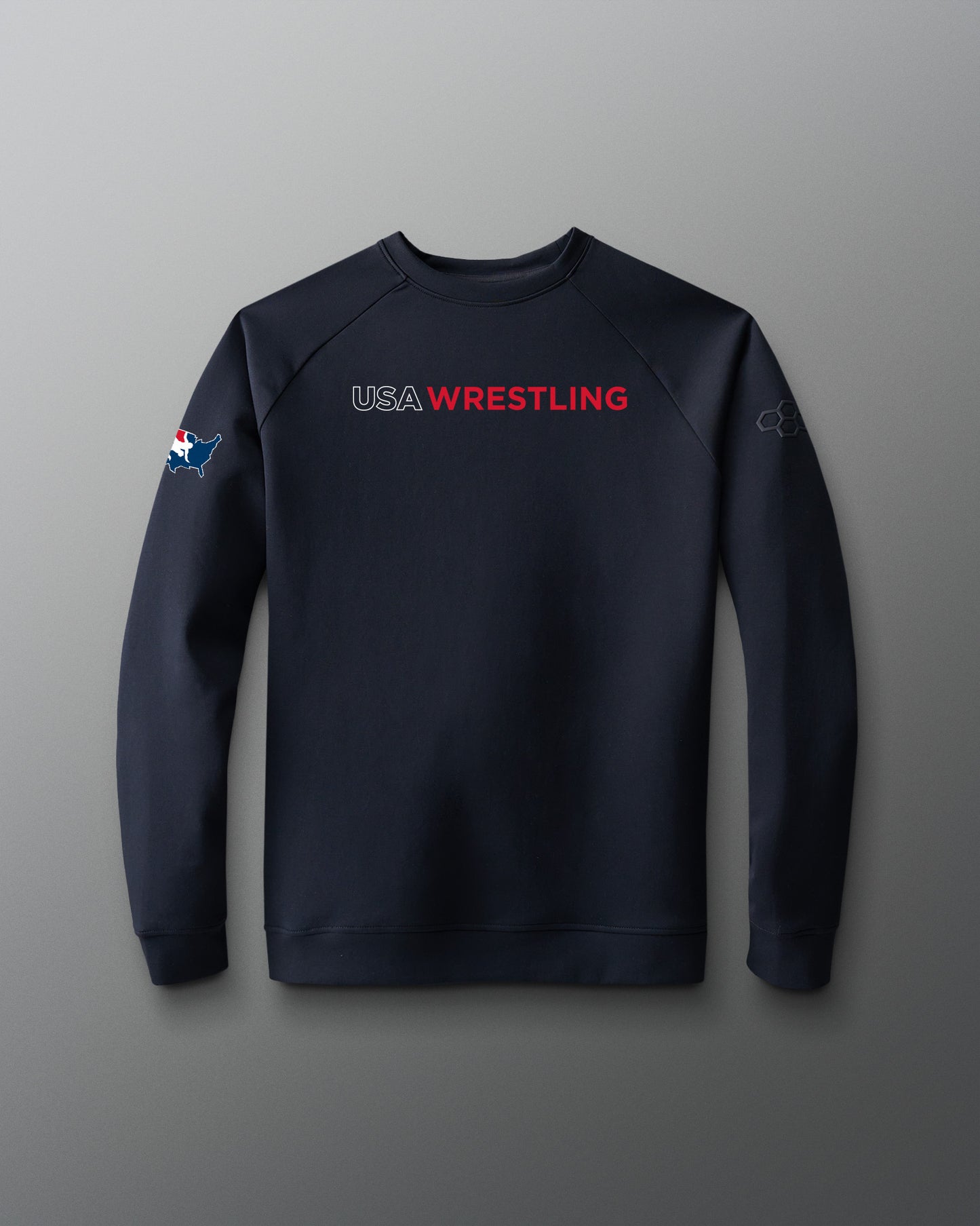 Pull ras du cou ultime avec logo USA Wrestling