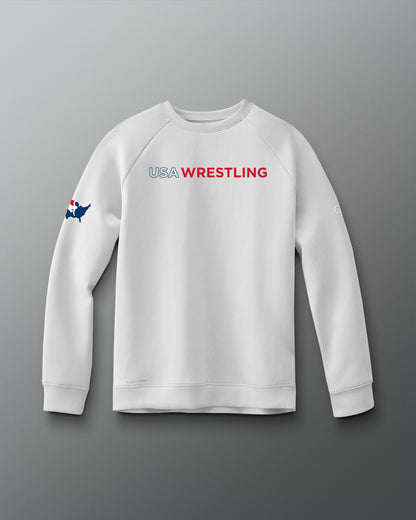 Pull ras du cou à logo USA Wrestling Cool-Feel