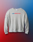 Gray sweatshirt with 'USA Wrestling' text on a gradient background