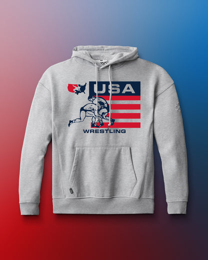Classic USA Wrestling Titan Heavyweight Hoodie
