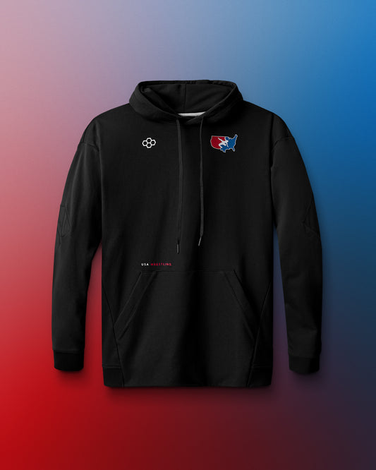 USA Wrestling Luxe Terry Hoodie