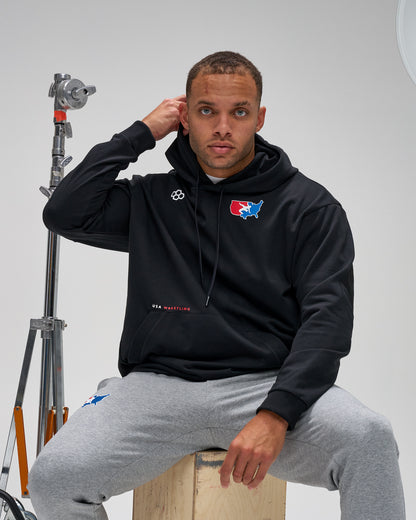 Sweat à capuche Luxe Terry de l'équipe de lutte américaine