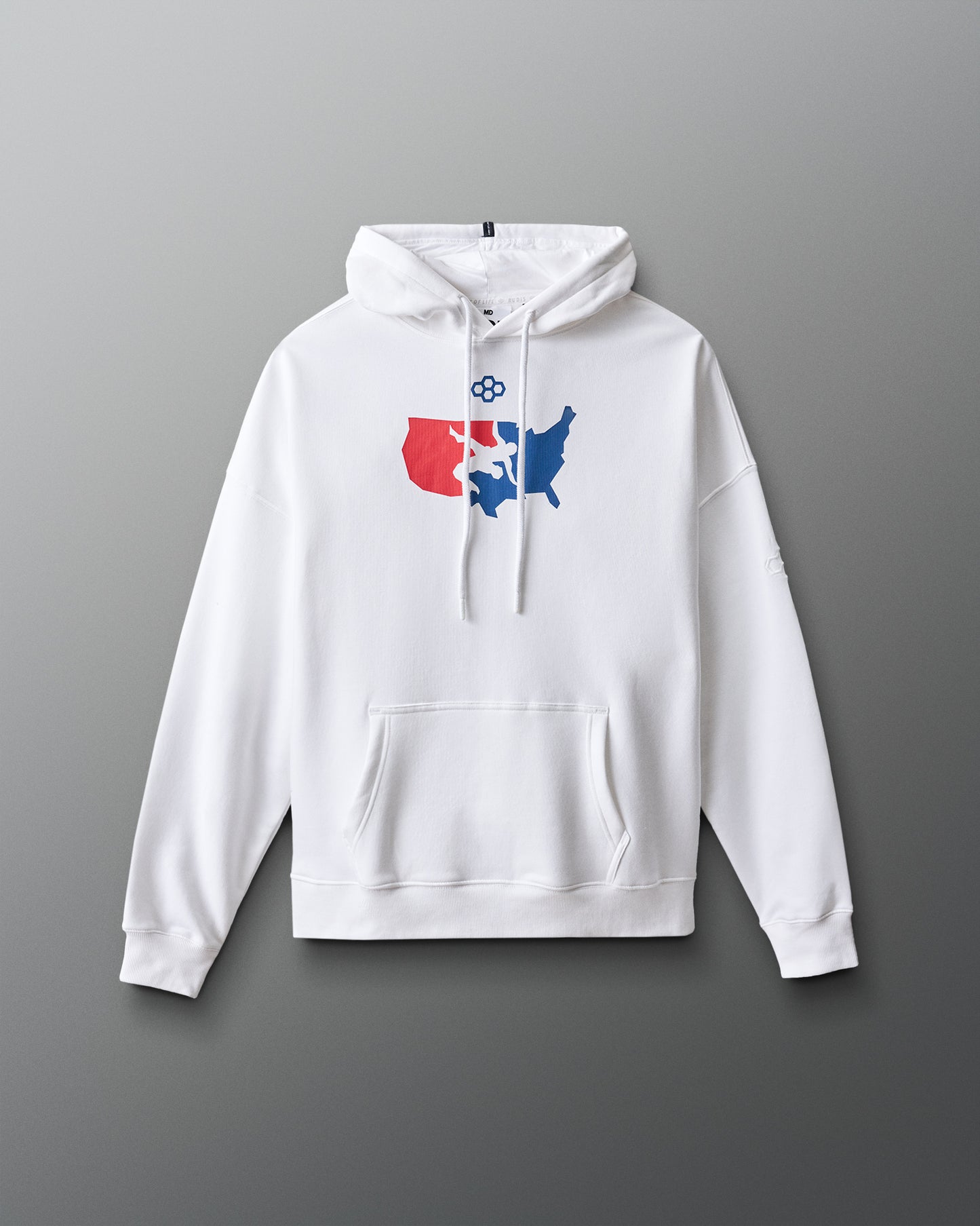 USA Wrestling Comfort Fleece Relaxed Fit Hoodie