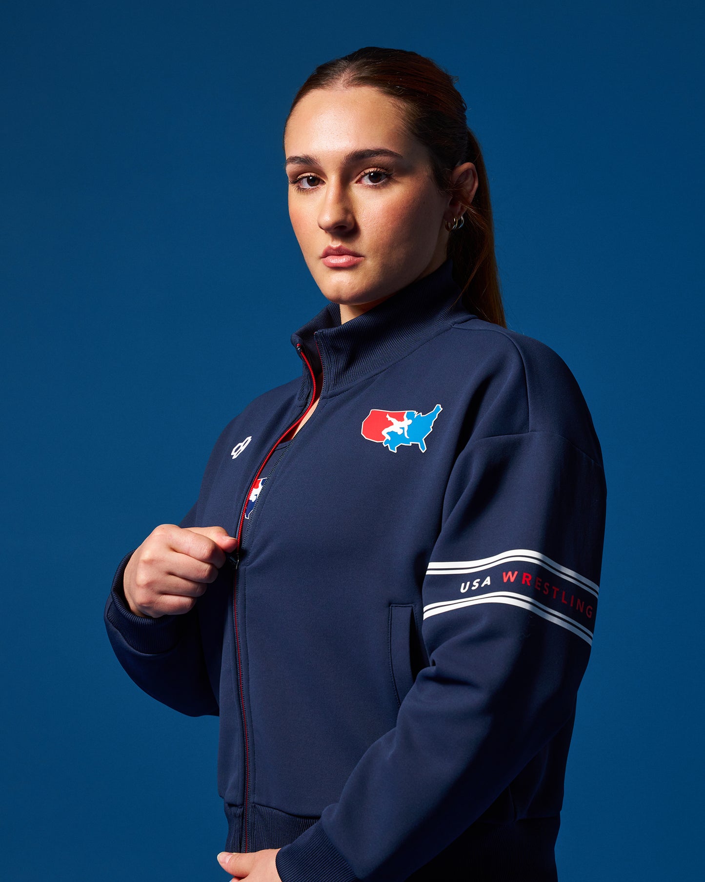 Veste Elite pour femme USA Wrestling Chronicle