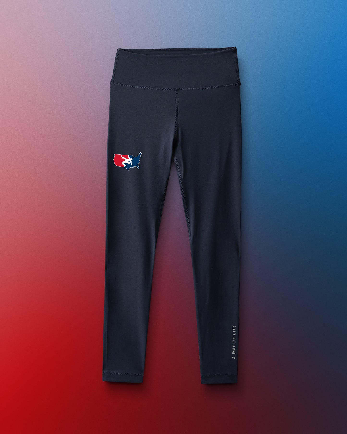 USAW Logo Women's High Waisted 7/8 Leggings