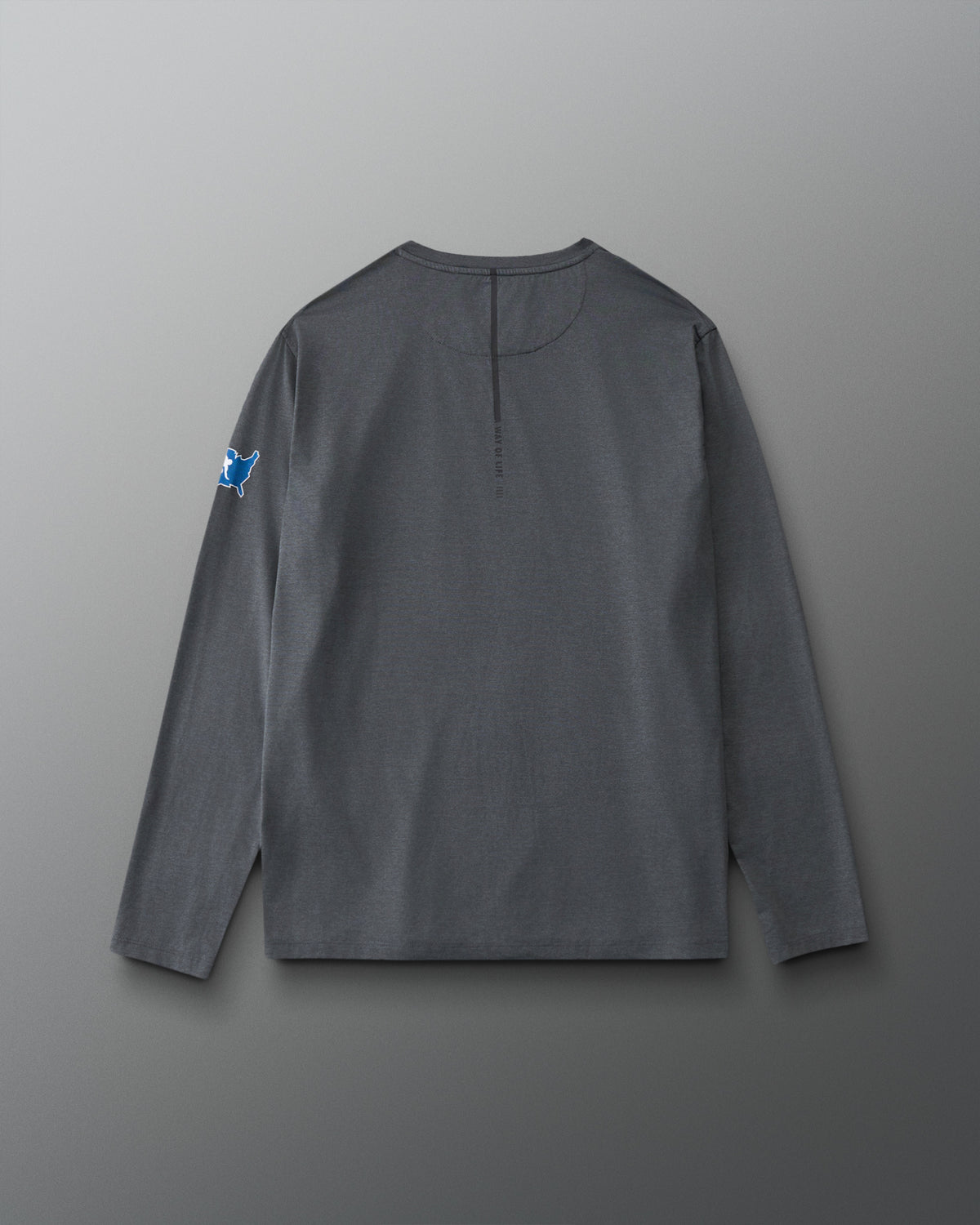 USA Wrestling Wordmark Performance Heather Long Sleeve
