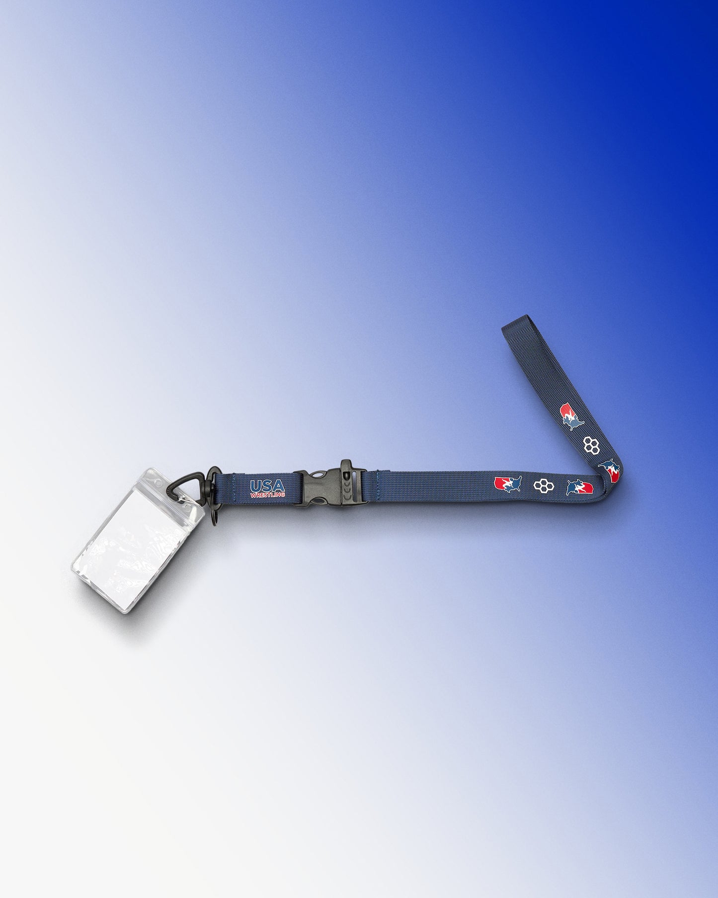 USA Wrestling Quick Clip Lanyard