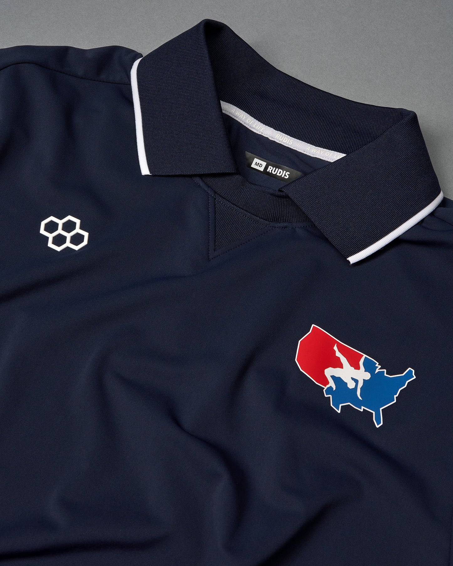 USA Wrestling Chronicle Elite Athletic Polo