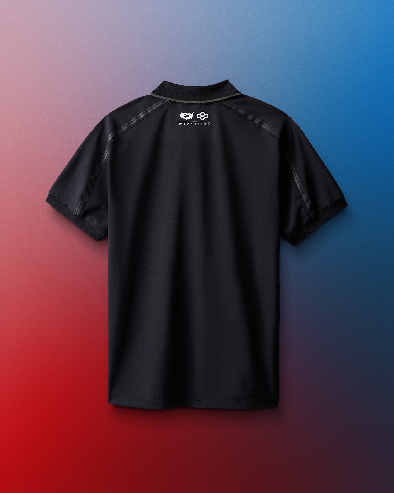 USA Wrestling Chronicle Elite Snap Polo