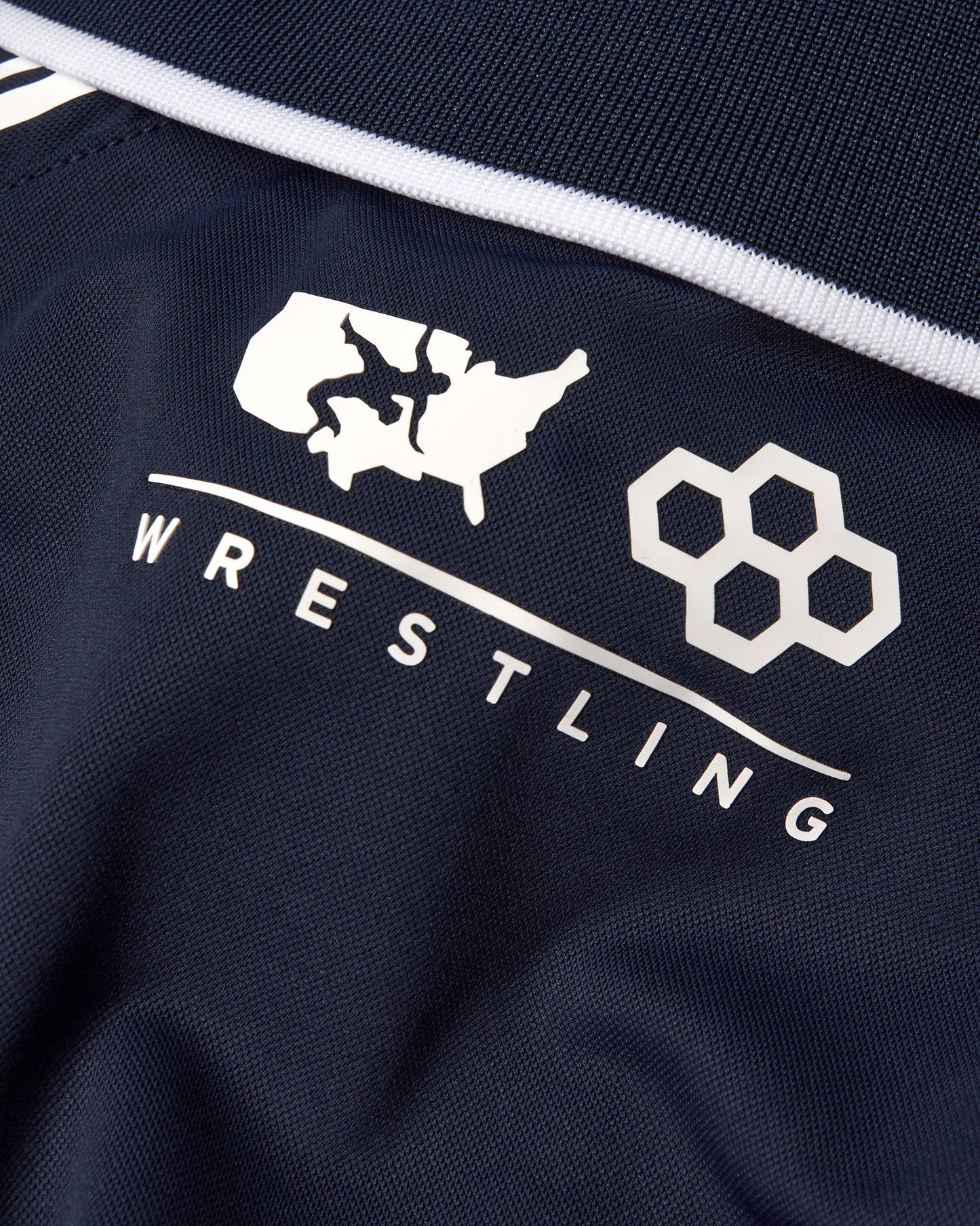 USA Wrestling Chronicle Elite Snap Polo