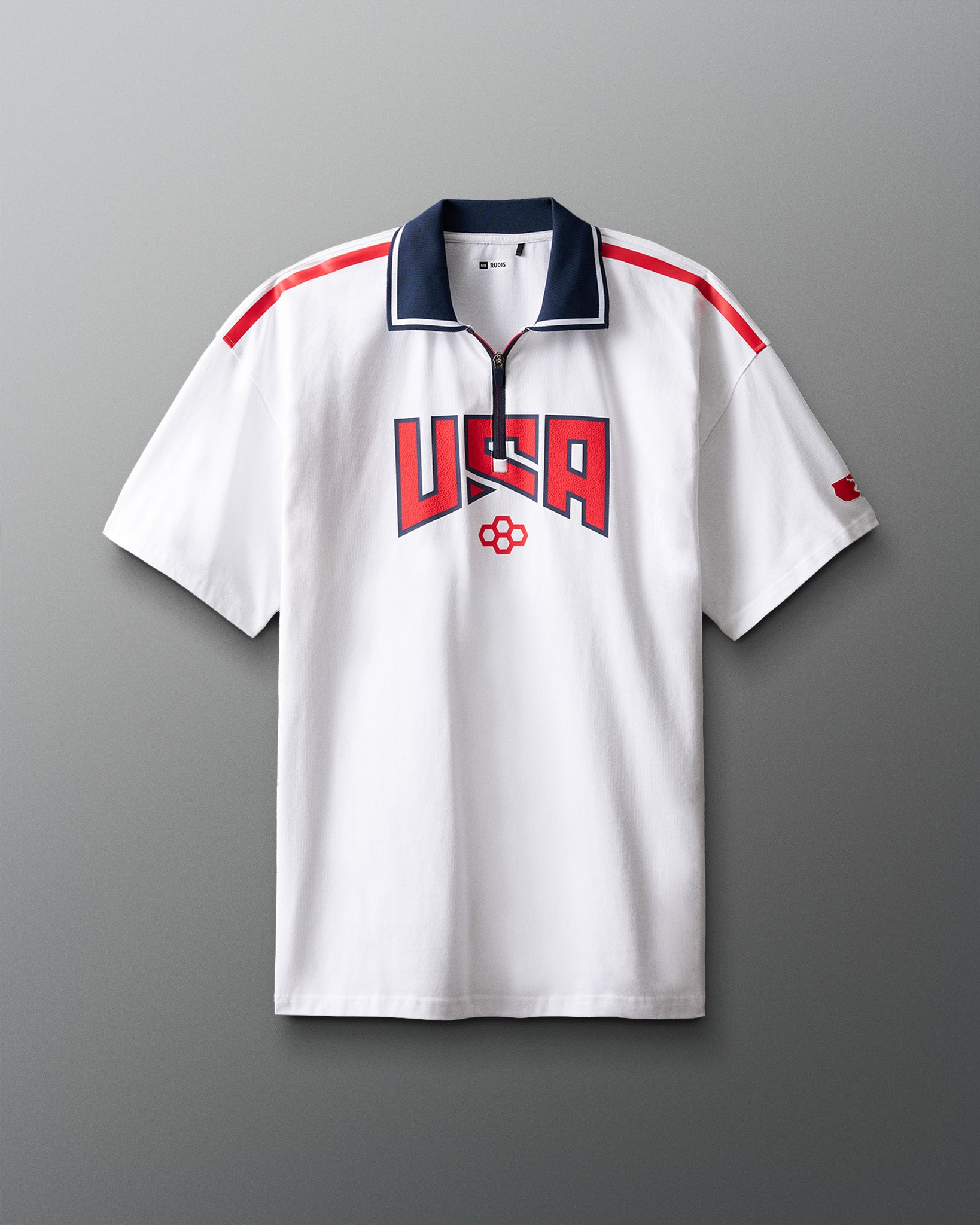 USA Wrestling Zip Polo - Officially Licensed Gear | RUDIS