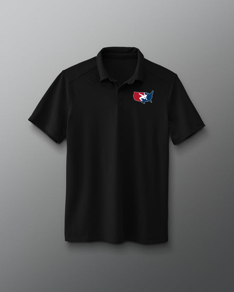 USAW Logo Go-To Polo | RUDIS