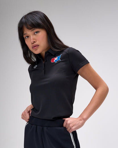 USA Wrestling Map Women's Go-To Polo