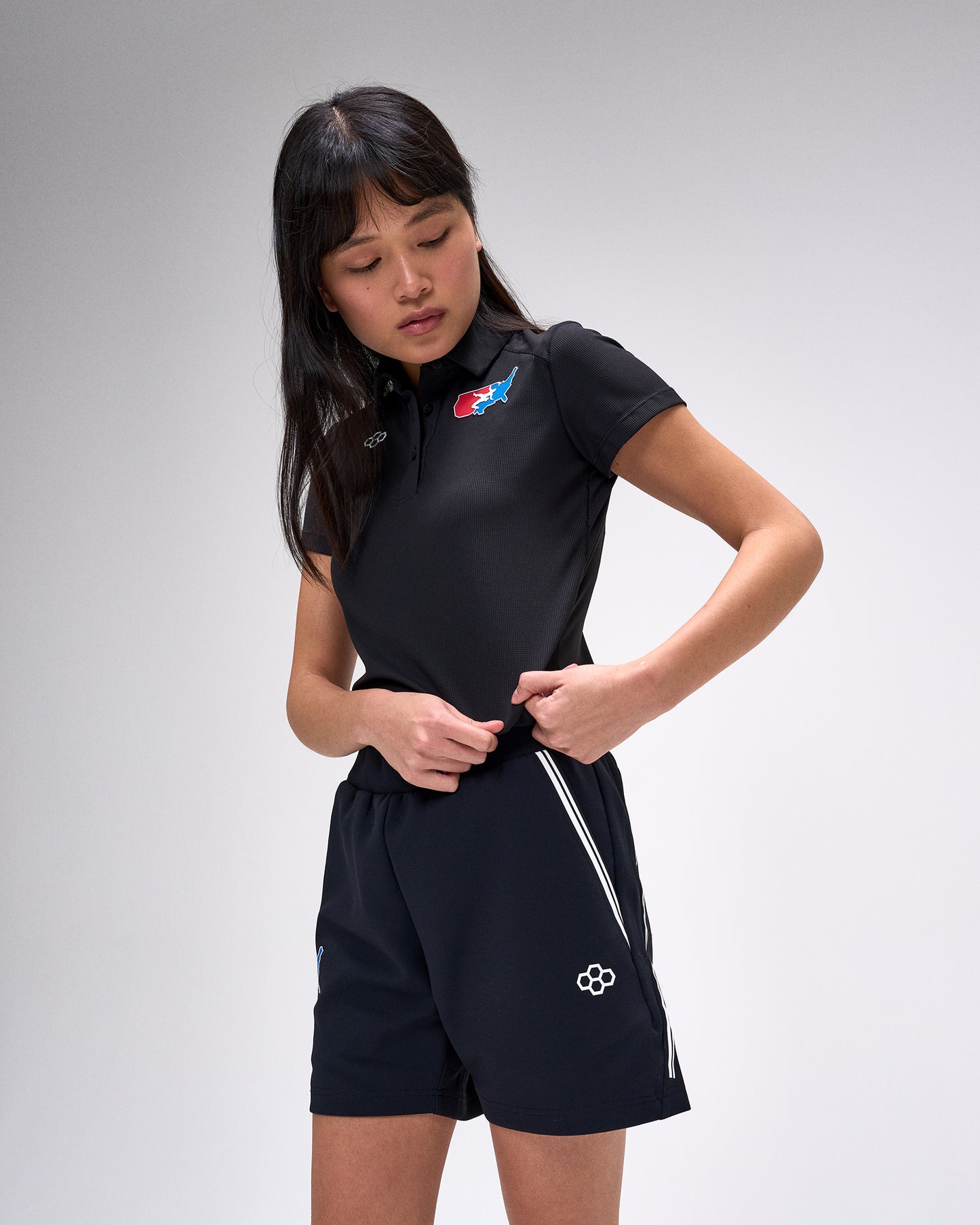 USA Wrestling Map Women's Go-To Polo