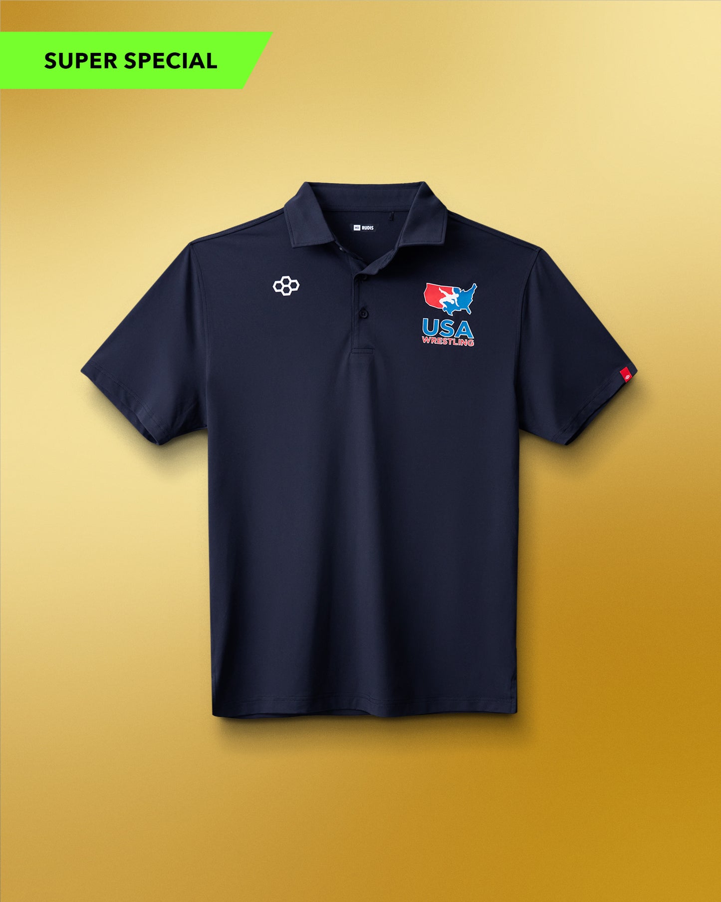 Polo classique d'adhésion à la lutte américaine