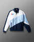 Sweat-shirt de catch américain colorblock 1/4 zip
