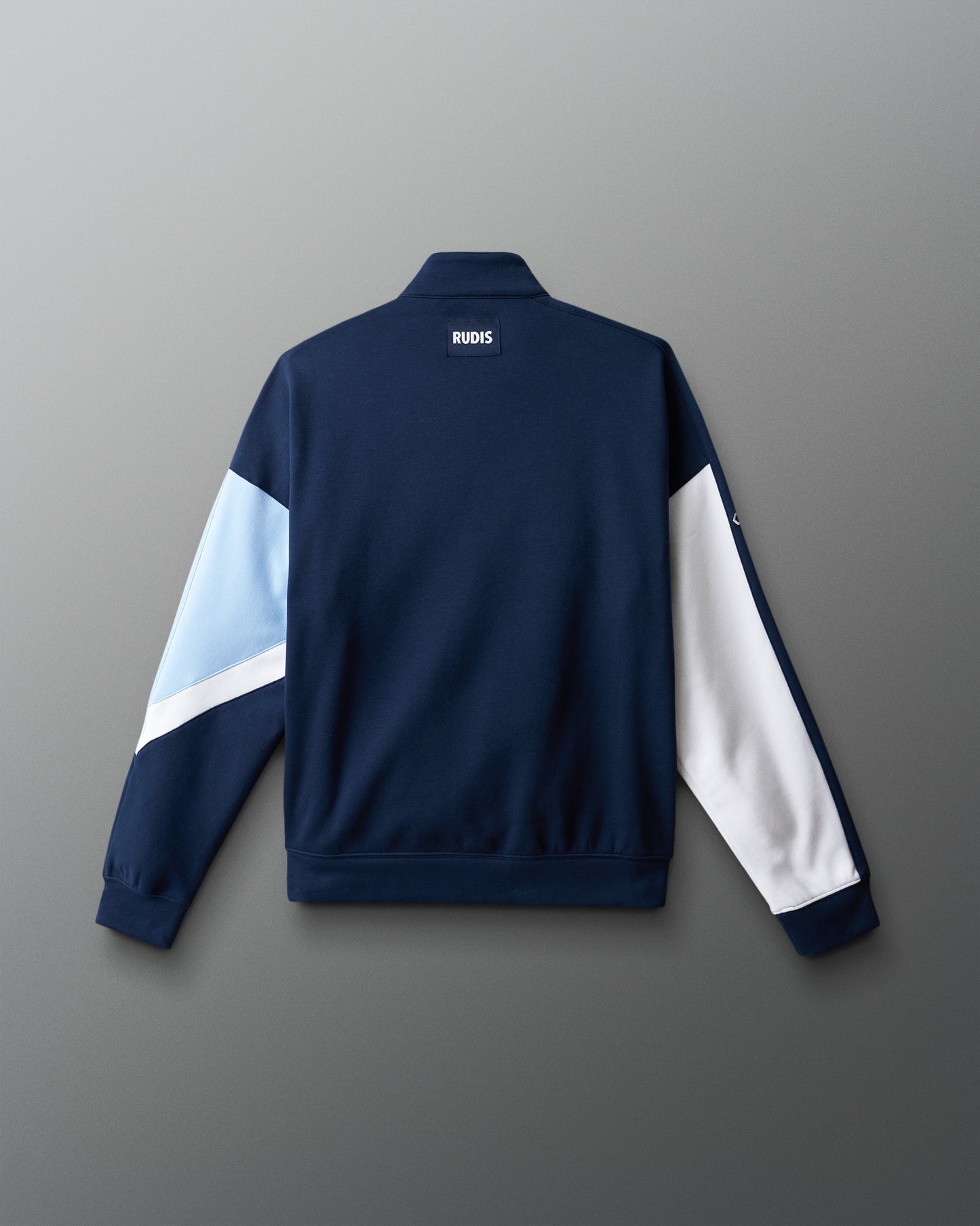 Sweat-shirt de catch américain colorblock 1/4 zip