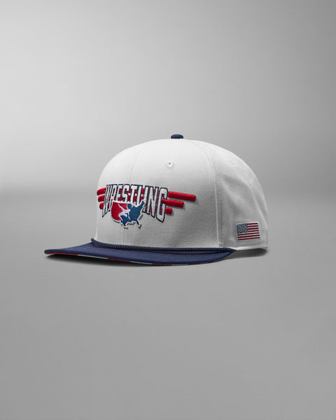 新品　THE RIDGELINE / Snapback Cap オイカワ商店 USWSA1000-USA-Wrestling-
