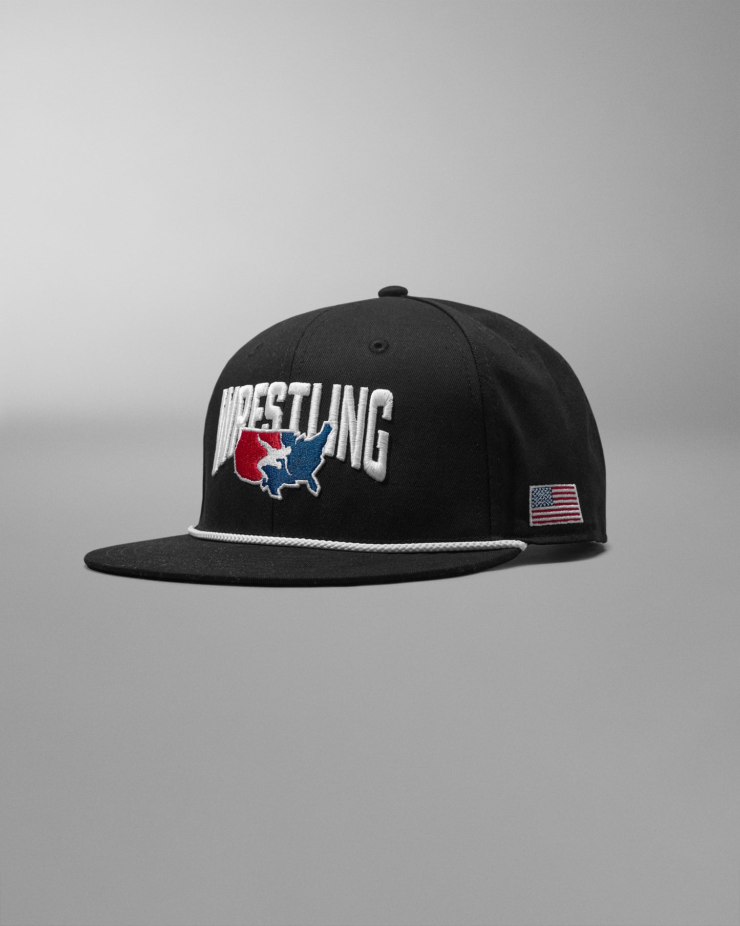 USA Wrestling Map Nelson Snapback Hat
