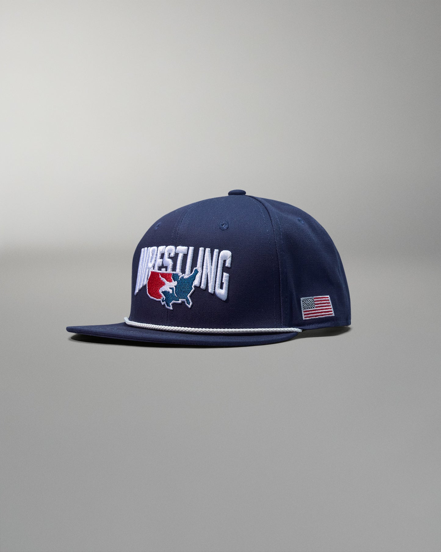 USA Wrestling Map Nelson Snapback Hat