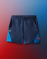 Short colorblock de lutte américaine