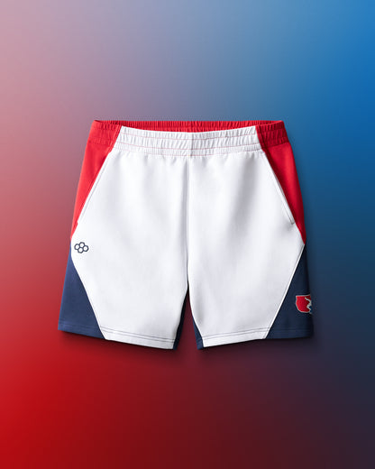 Short colorblock de lutte américaine