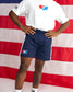 USA Wrestling Map 5" Mesh Panel Shorts