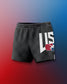Short sublimé USA Dash Icon pour femme