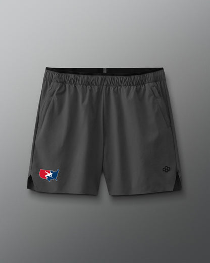 Short de performance avec logo de l'équipe de lutte américaine