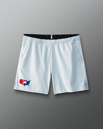 Short de performance avec logo de l'équipe de lutte américaine