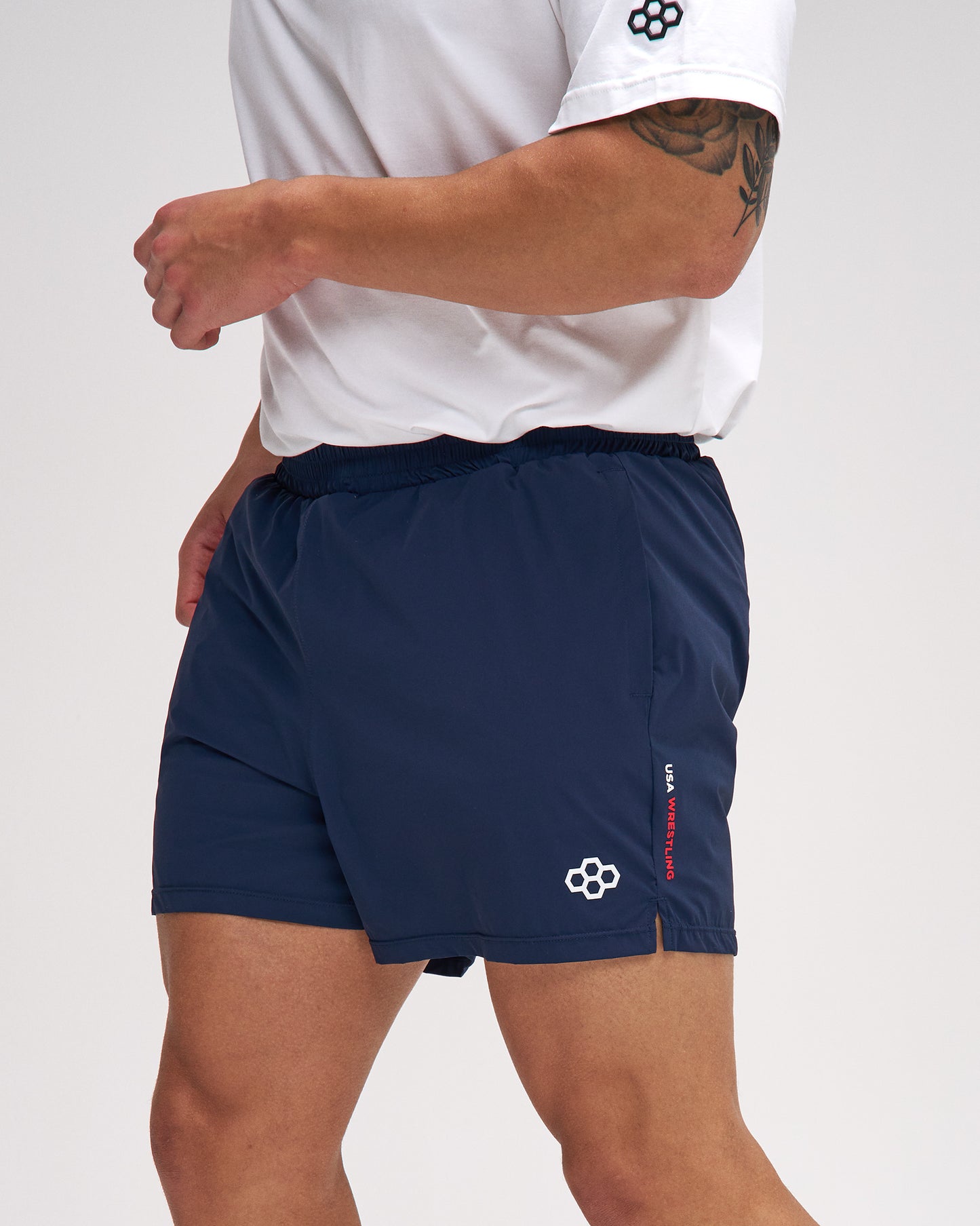 USA Wrestling Movement 4" Short