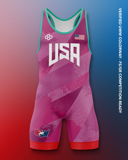USAW Grit Icon 2.0 Elite Singlet