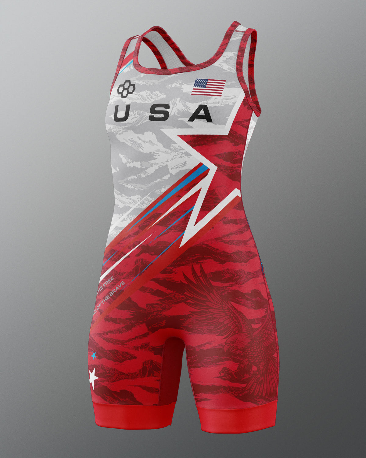 USA Wrestling Shooting Star Women's Elite 2.0 Singlet