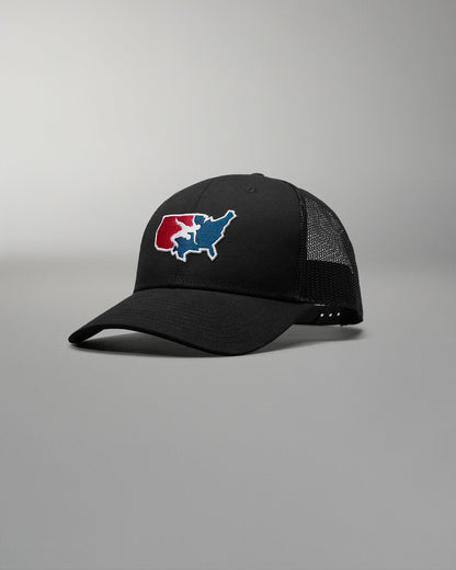 USA Wrestling Logo Bridge Trucker Hat