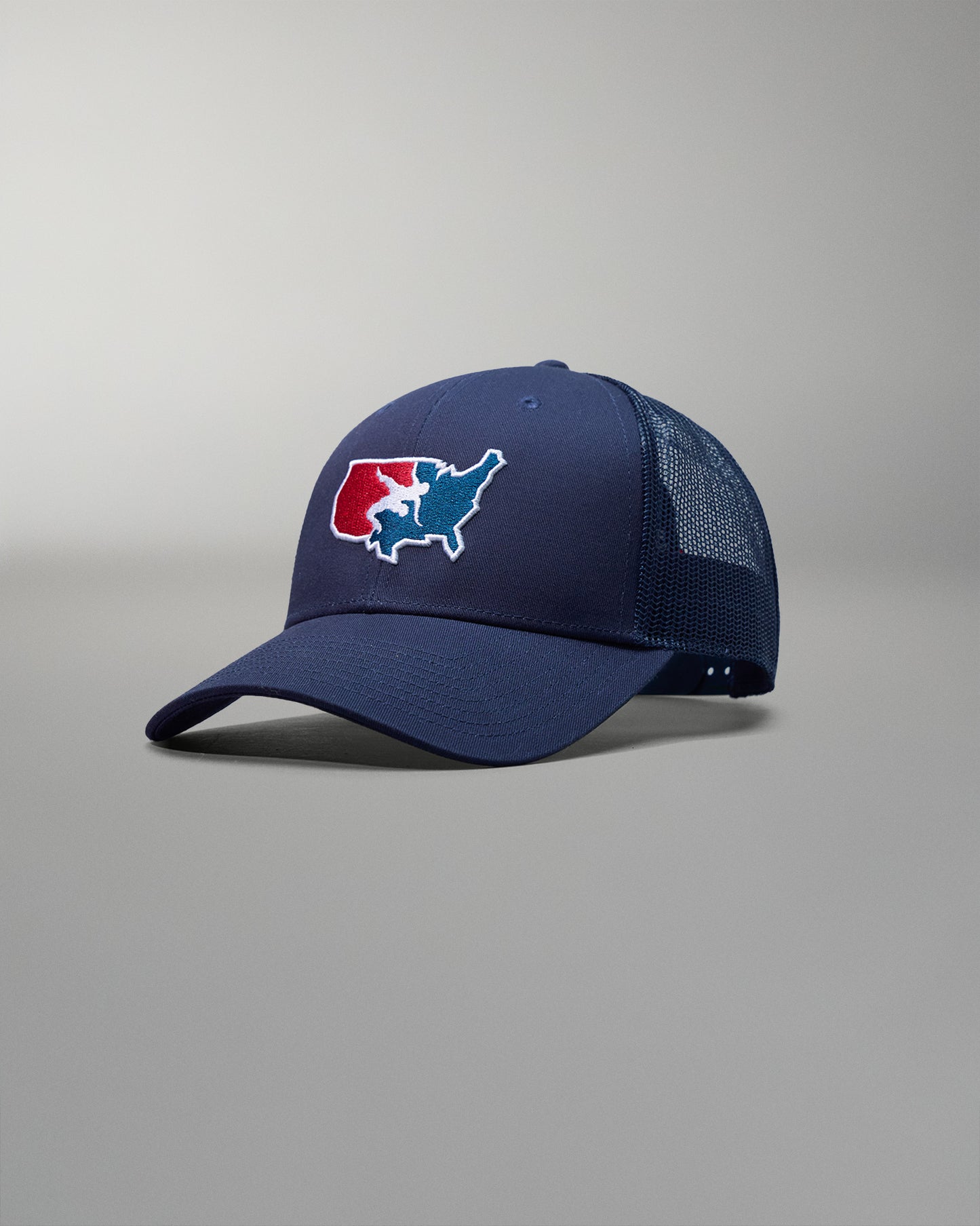 USA Wrestling Logo Bridge Trucker Hat