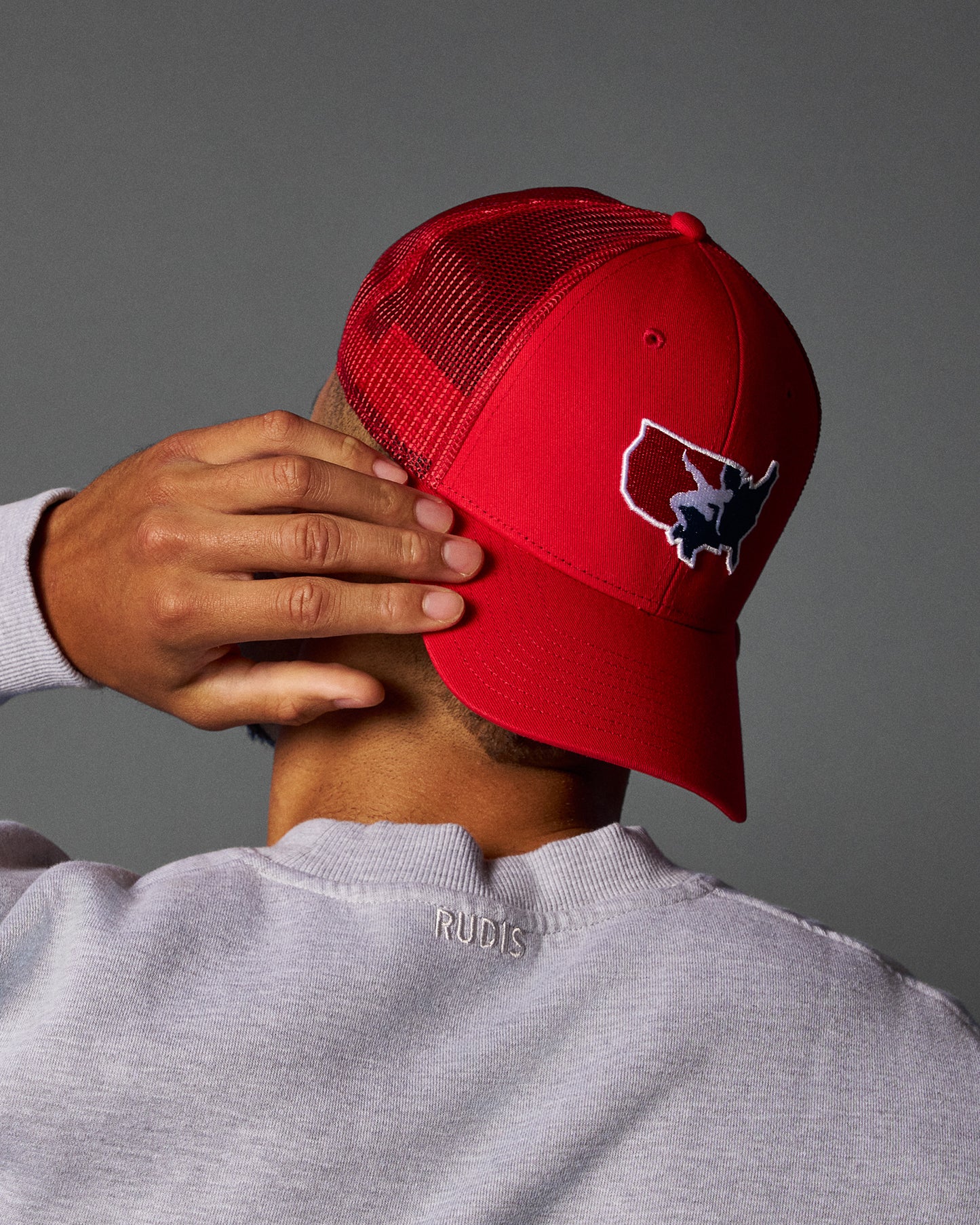 USA Wrestling Logo Bridge Trucker Hat