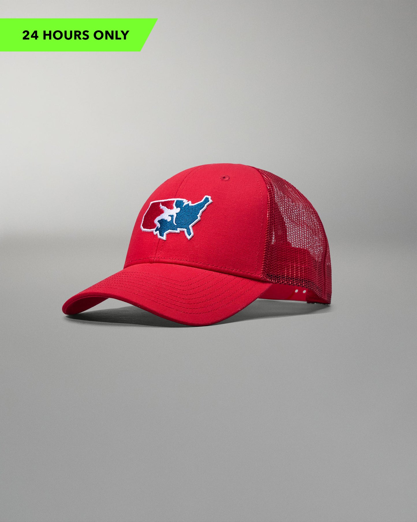 USA Wrestling Logo Bridge Trucker Hat