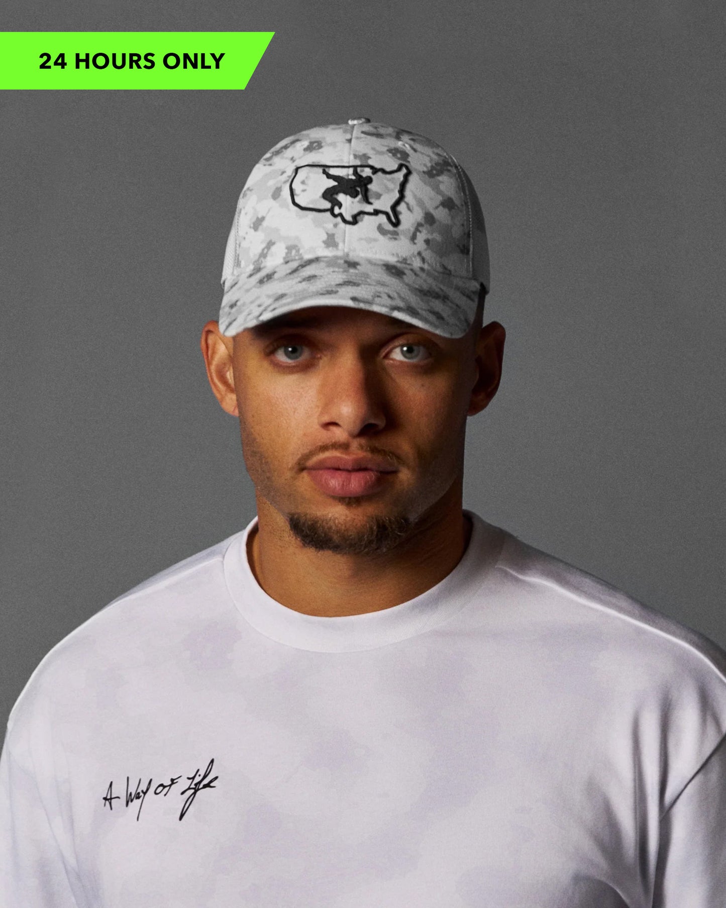 USA Wrestling Logo Bridge Trucker Hat