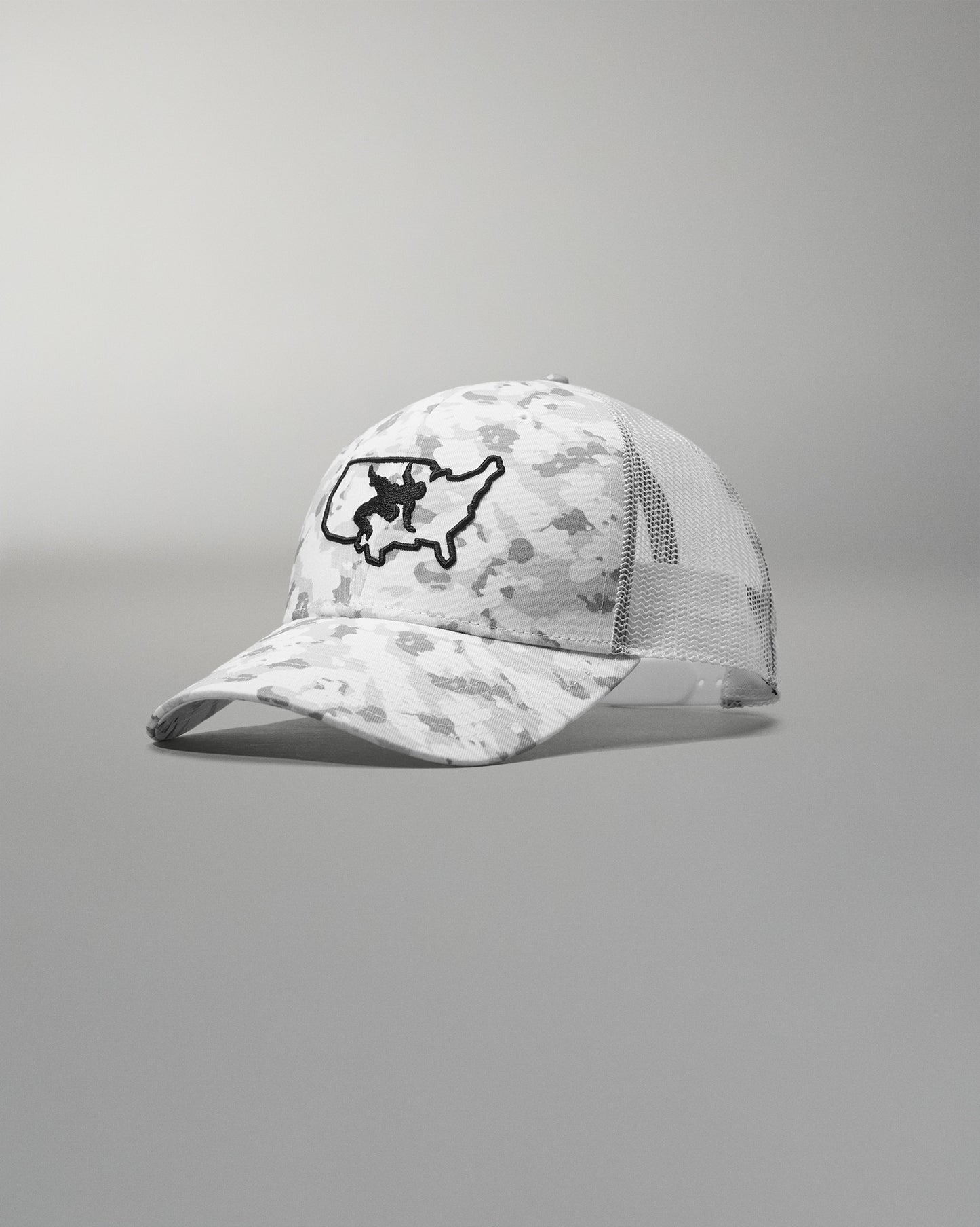 USA Wrestling Logo Bridge Trucker Hat