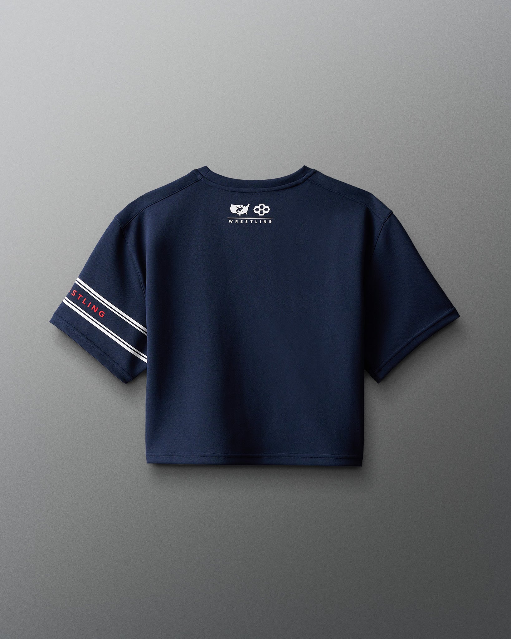 T-shirt court Elite pour femme de l'équipe de lutte américaine RUDIS