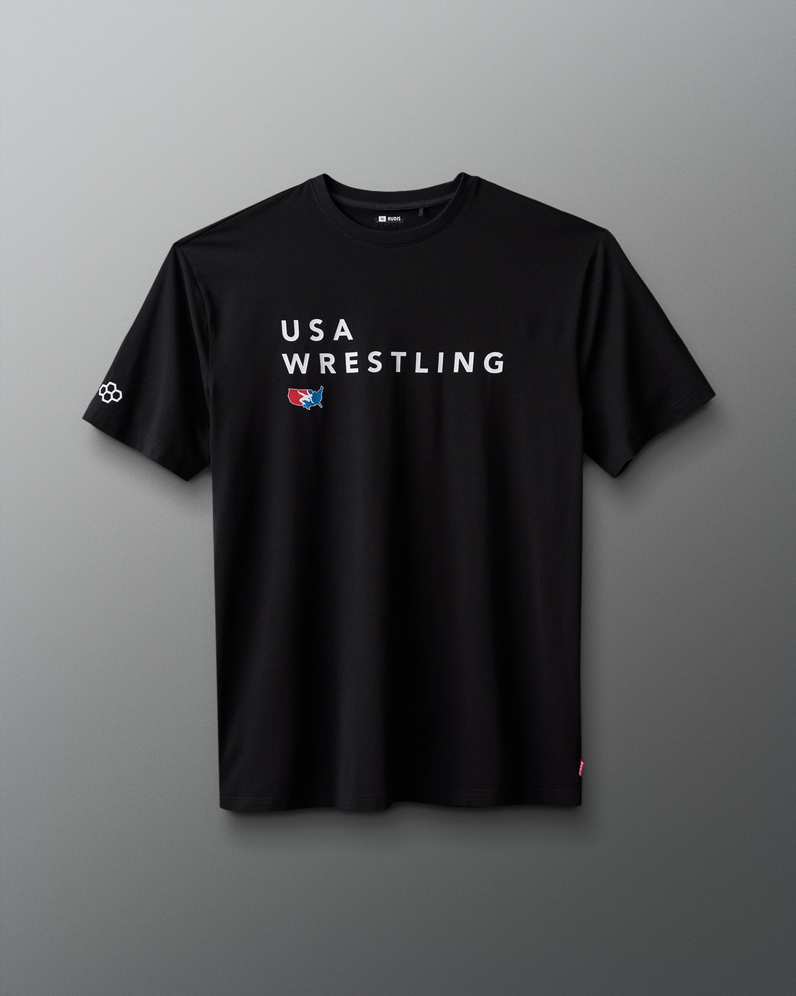 USA Wrestling Stacked Hybrid T-Shirt | RUDIS