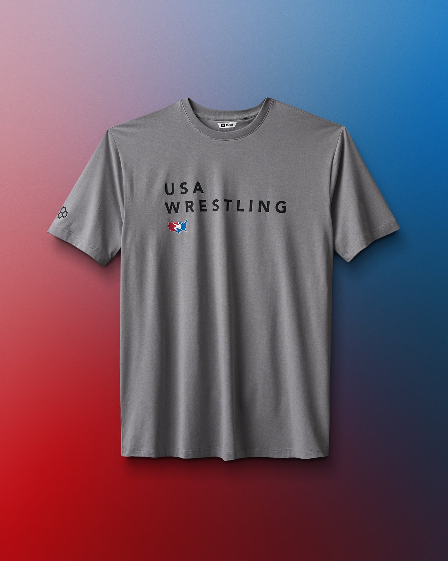 T-shirt hybride empilé de lutte américaine